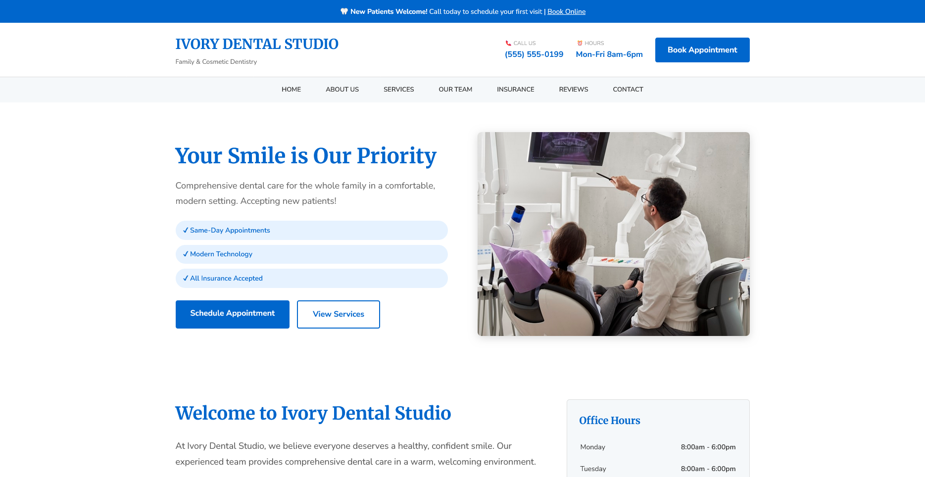 Ivory Dental Studio — Healthcare